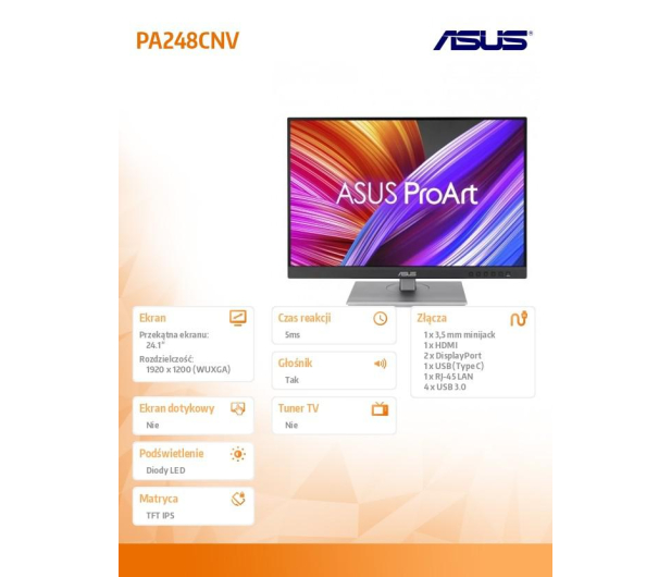 ASUS ProArt PA248CNV - 1080476 - zdjęcie 14